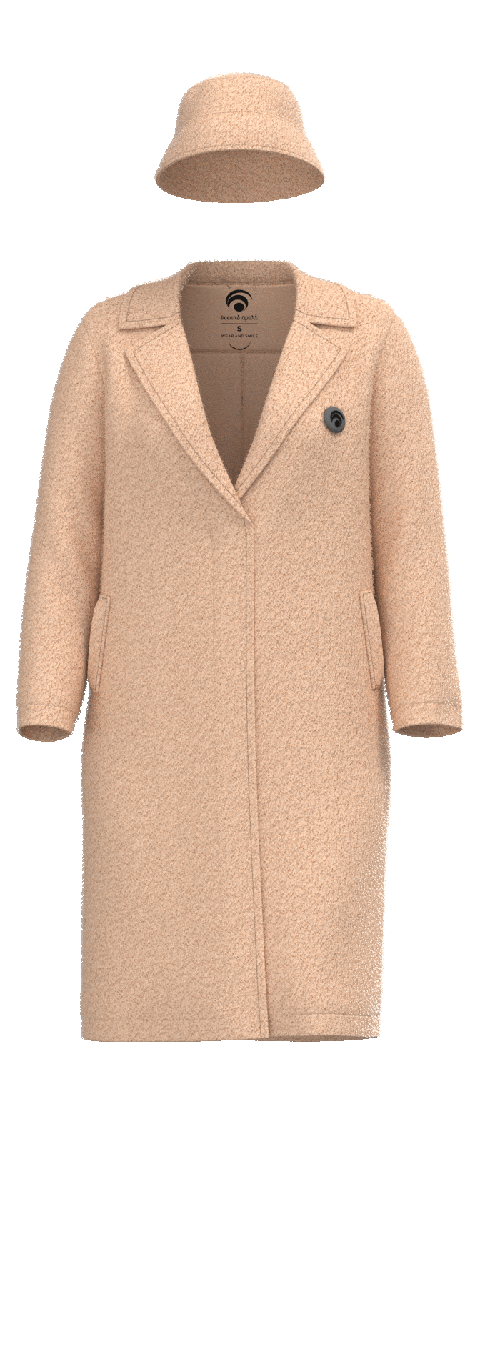 Technical Jacket Flat AI-generated image