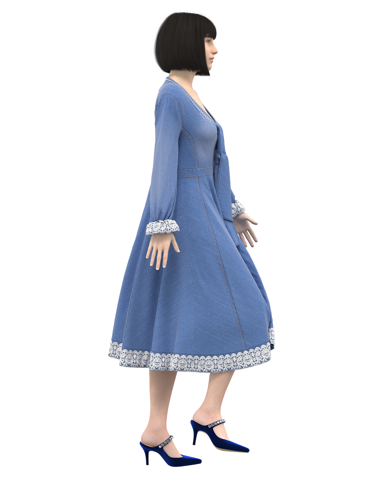 Monochrome Tailoring Study AI-generated image